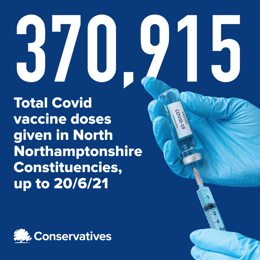 north northamptonshire conservatives vaccinations covid-19