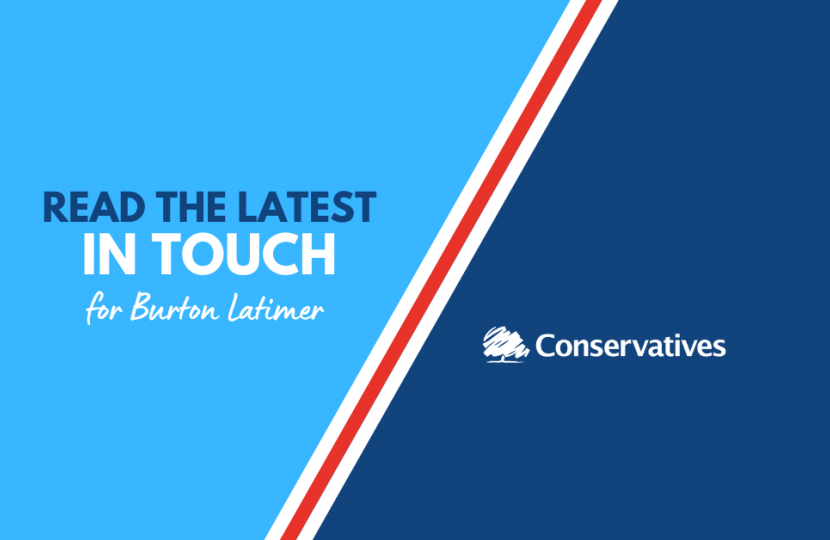 Burton Latimer Conservatives and Philip Hollobone MP In Touch