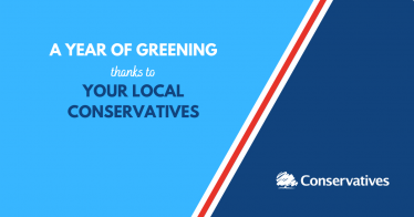 A year of greening delivered by Kettering Conservatives