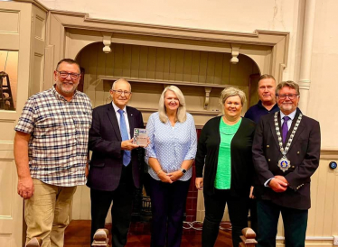 Rothwell town council Northamptonshire award winning